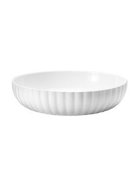 NWB Georg Jensen The Bernadette Collection Pasta Soup Bowl White Size 50mm